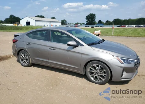 2020 Hyundai Elantra Sel z USA, uszkodzony, nr VIN KMHD84LF3LU944952